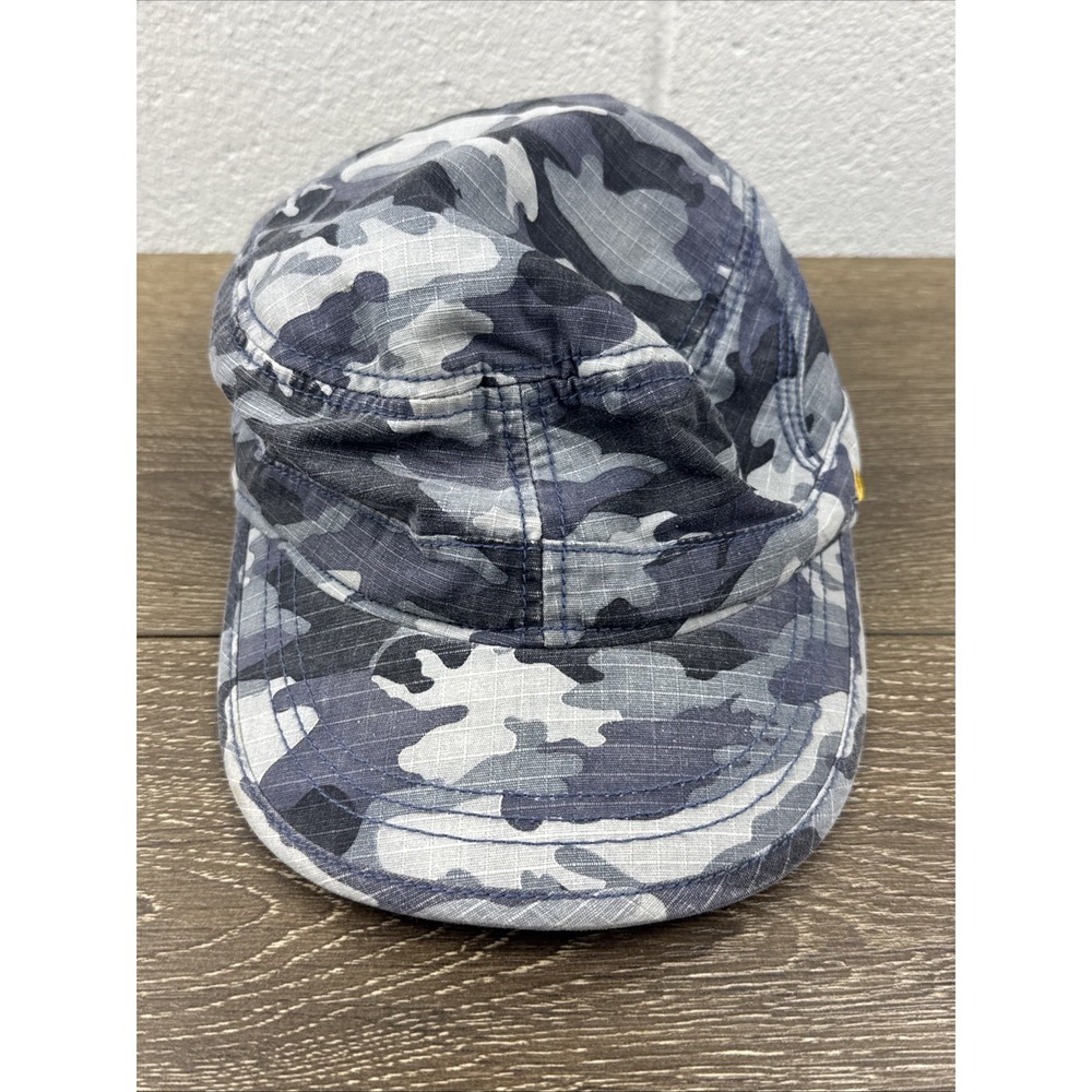 Carhartt Womens El Paso Camo Military Cap Deep Blue Vented Camo
